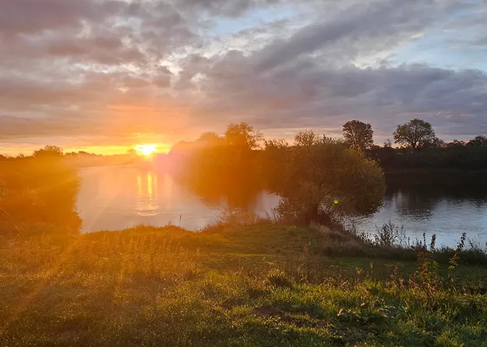 Idylle an der Weser, Ferienwohnung am Naturresort