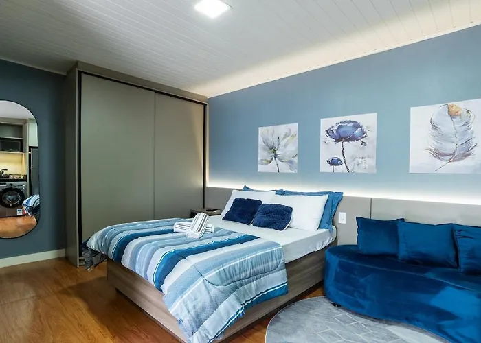 Studio c Piscina, AC e Café Novo Hamburgo