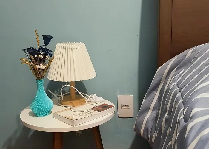 Apartamento térreo com quintal e vista para o jardim
