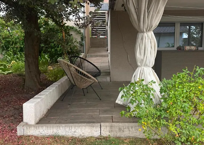 Ferienwohnung mit Sauna und schönem Garten