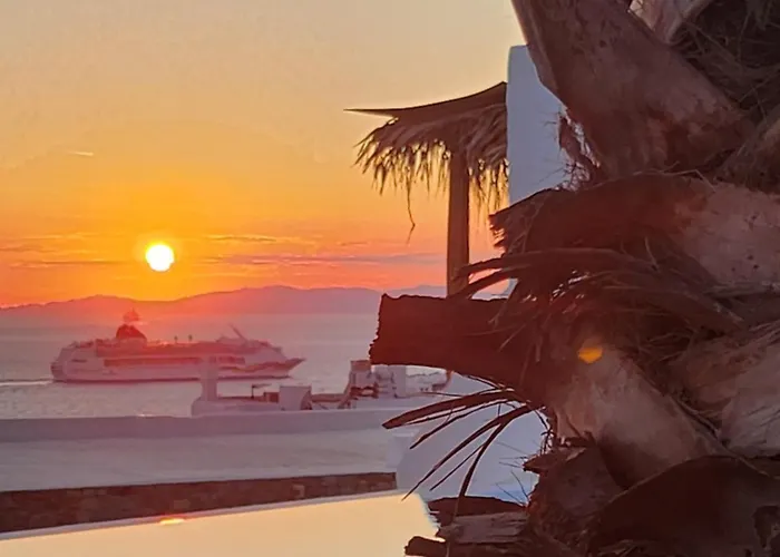 Elli Tropical Luxury Suites Sunset-Infinity Pool- Sea Side-Near Center Parking