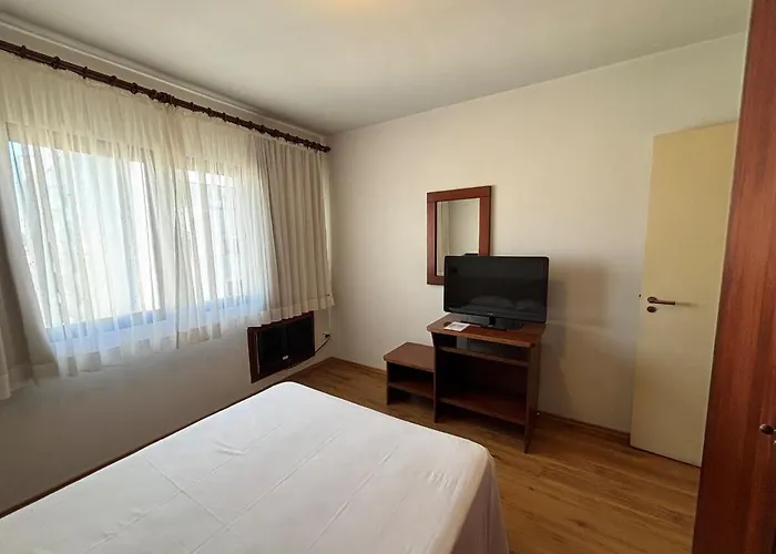 ENB1098 - Centro de SBC, com AC em um Flat hotel para até 3 pp