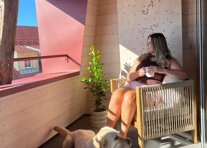 StayZen Spinnerei Residence mit Loggia