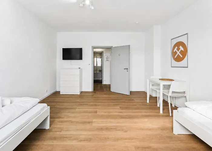 Modernes Apartment Nottuln 6 Betten Balkon