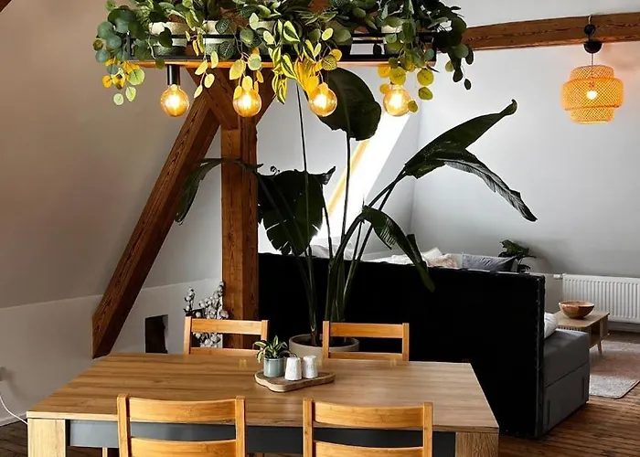 Green Loft, Stillvolles Wohnen für Familien und Geschäftsreisende bis 5 Personen