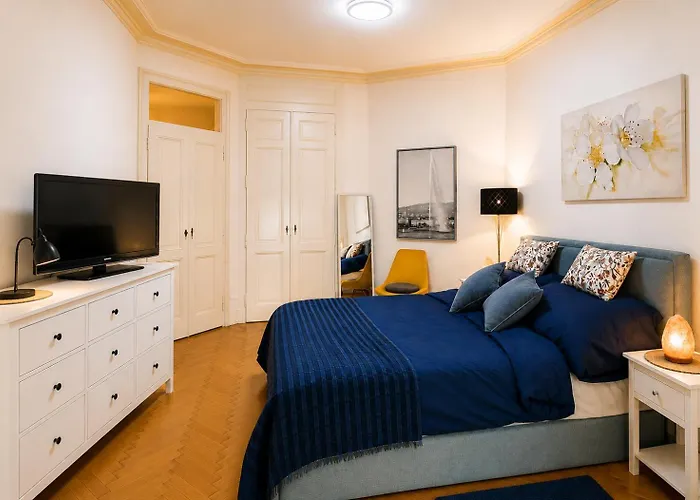 Quarto Acolhedor No Coracao De Genebra A Poucos Passos Do Lago Leman