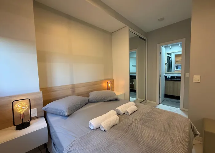 Loft moderno e completo, com piscina, academia e garagem no MaxPlaza, em Canoas