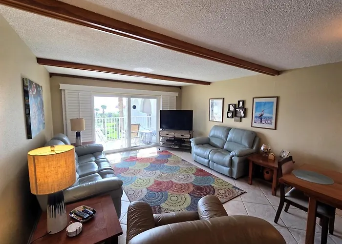 Beachfront Gem W Extended Balcony & Tennis View