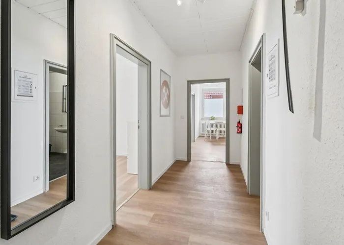 Modernes Apartment Nottuln 6 Betten Balkon