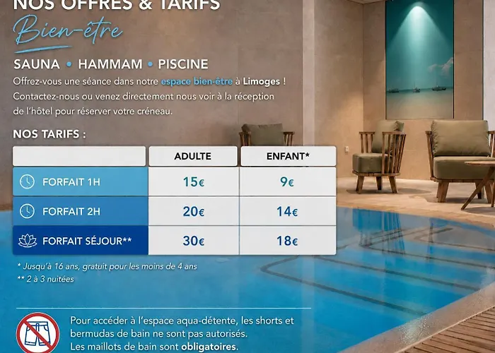 Brit Hotel Limoges Centre Gare - Hotel & Spa