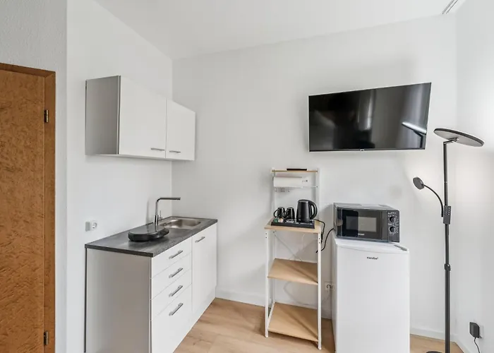 NEU Apart-Hotel Kraut 24-7 Check In Nähe Messe-Airport