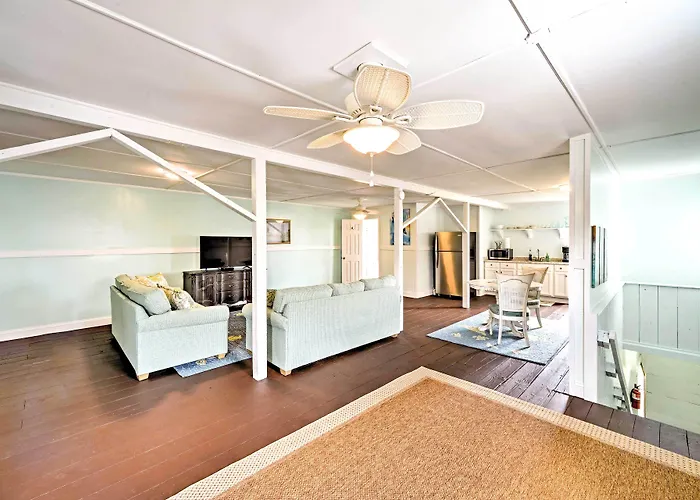 Historic Swansboro Studio W/ Intracoastal View!