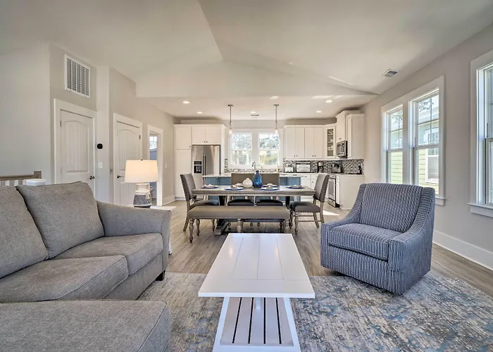 Kure Beach Townhome: Short Walk To The Beach!