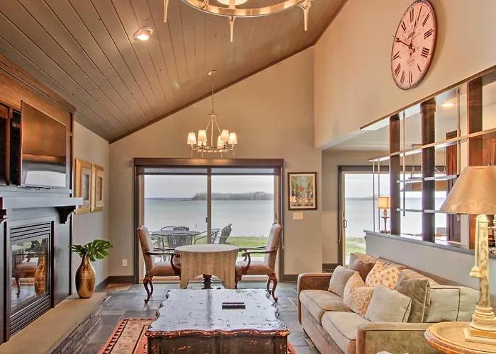 Breezy Point Escape W/ Views, Dock & Fire Pit!