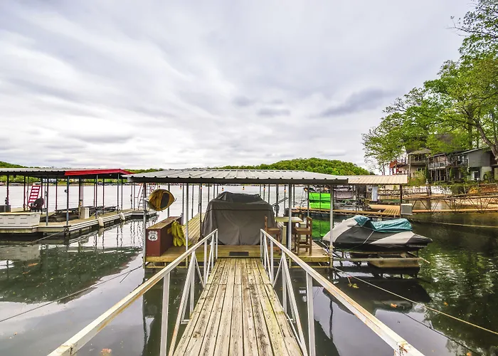 Waterfront Ozarks Home W/ Hot Tub, Bar & Dock