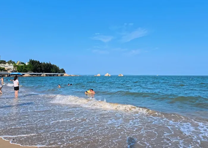 Xiamen 12 Seaside Hotel - Beach-Adjacent About A 3-Minute Walk& English Service & Luggage Storage Service & Freshly Brewed Coffee & Convenient Payment & Pick-Up&Drop-Off Service & 24-Hour Check-In & Exhibition&Conference Center & Huandao Road