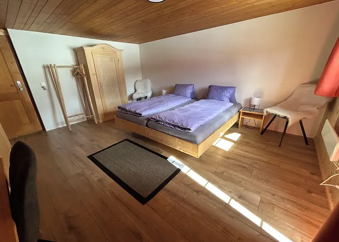 Alpenchalet Weidhaus Gstaad - verschiedene Wohneinheiten