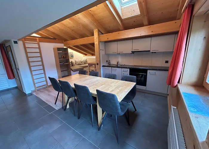 Alpenchalet Weidhaus Gstaad - verschiedene Wohneinheiten