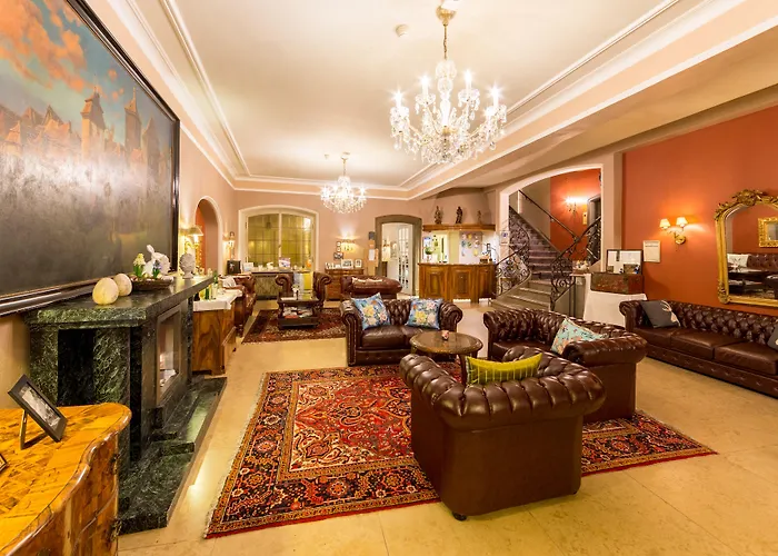 Historik Hotel Goldener Hirsch Rothenburg