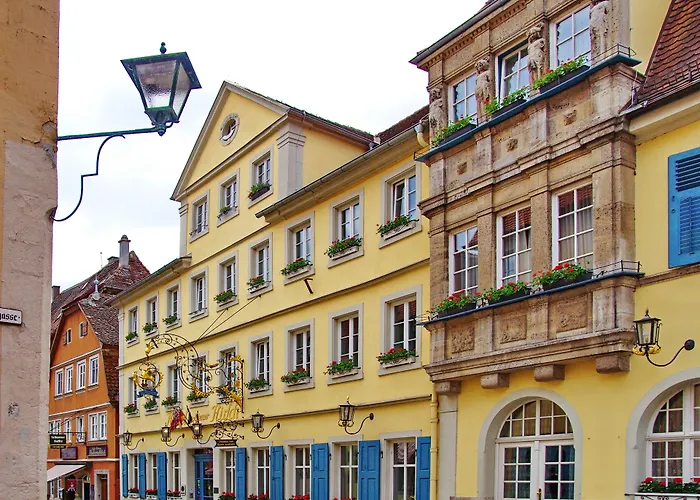Historik Hotel Goldener Hirsch Rothenburg