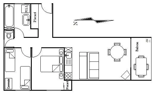 Appartement La Marmotte