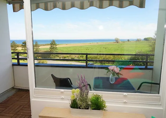 Ferienwohnung zur Seeseite - 200 m zum Strand - sehr sonnig