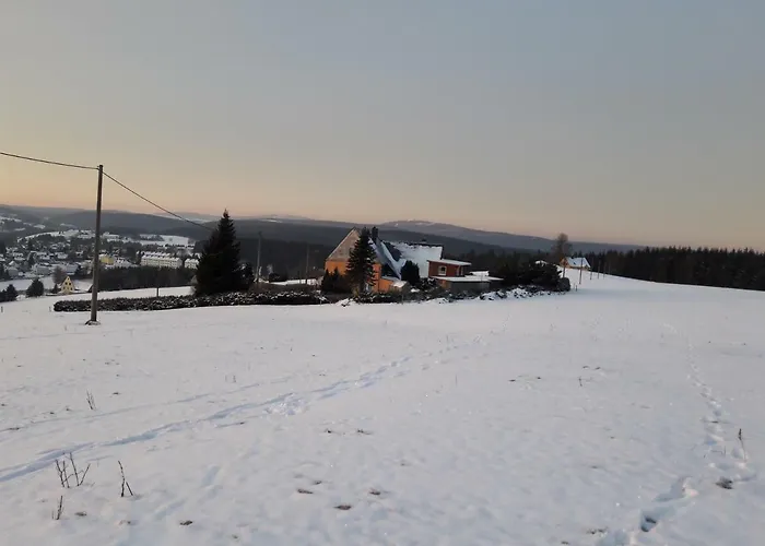 Fewo mit Fichtelberg und Keilbergblick
