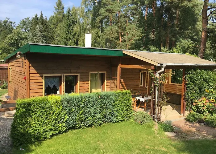 Holzhaus Trollblümchen am Wald und See