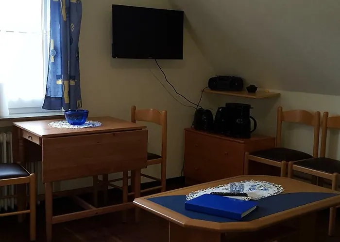 Gemütliche Wohnung 4 mit Balkon zu Fuß zum Strand&Hafen Bensersiel