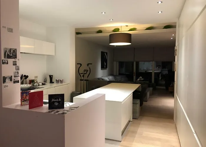 Home Bruges Cosy Comfort Modern Couple Privacy Walking Distance City Center Kitchen Terrace Garden