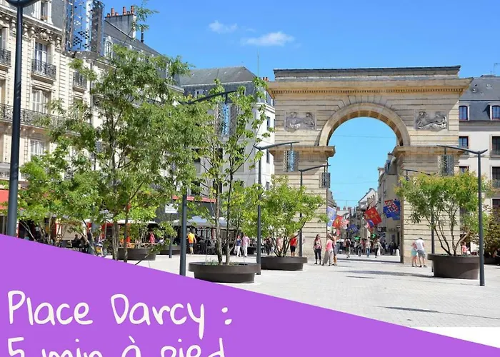Cosy T2 38M2 - Centre-Ville Dijon- Gare/Darcy